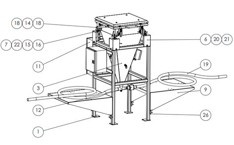 Powder Dosing Closure Powder dosing unit – R&B Industrial