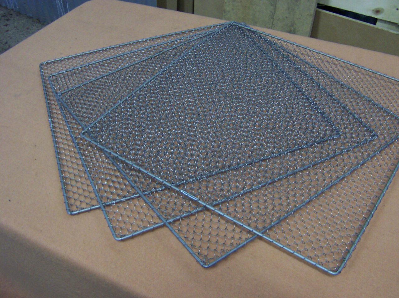 Mesh Insert Wire Mesh Inserts For 3.5mm Hexagonal Hole Galvanised Steel Perforated