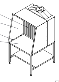 Spray booth